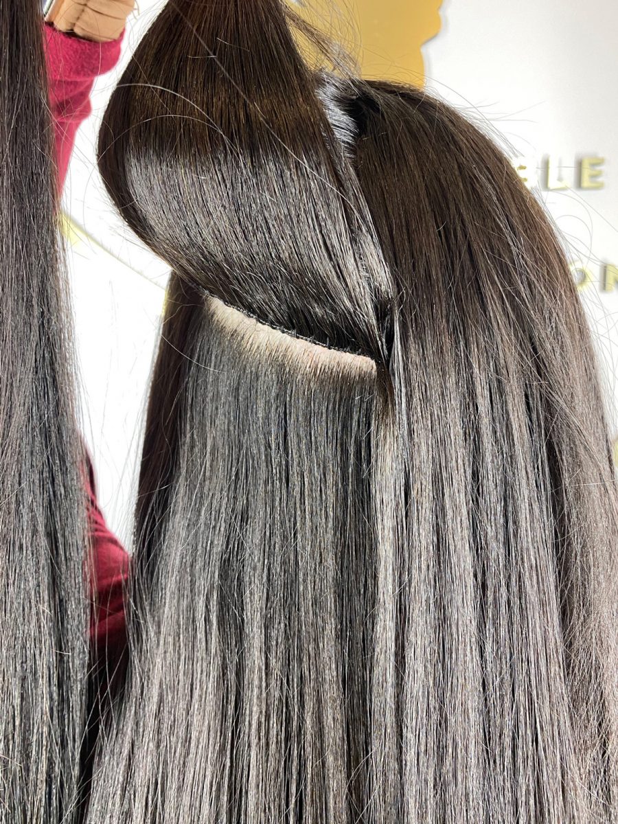 Are hand-tied extensions bad for your hair?