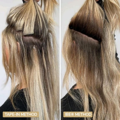 What to Know About Invisible Bead Hair Extensions - Meg O. on the Go