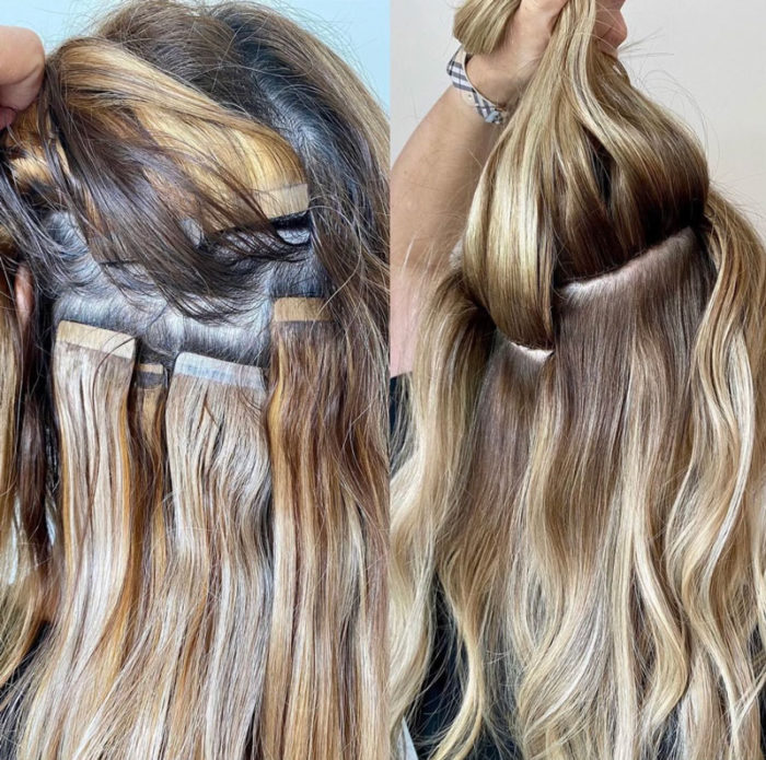 Hand Tied Extensions vs Tape Ins Which should I choose?