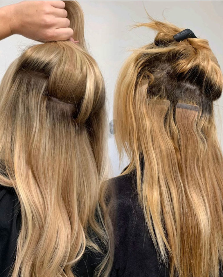 Hand Tied Extensions vs Tape Ins Which should I choose?