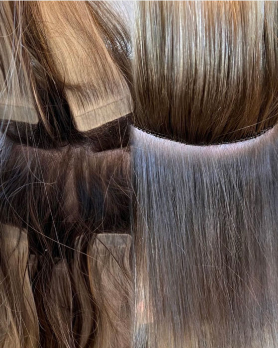Hand Tied Extensions vs Tape Ins Which should I choose?