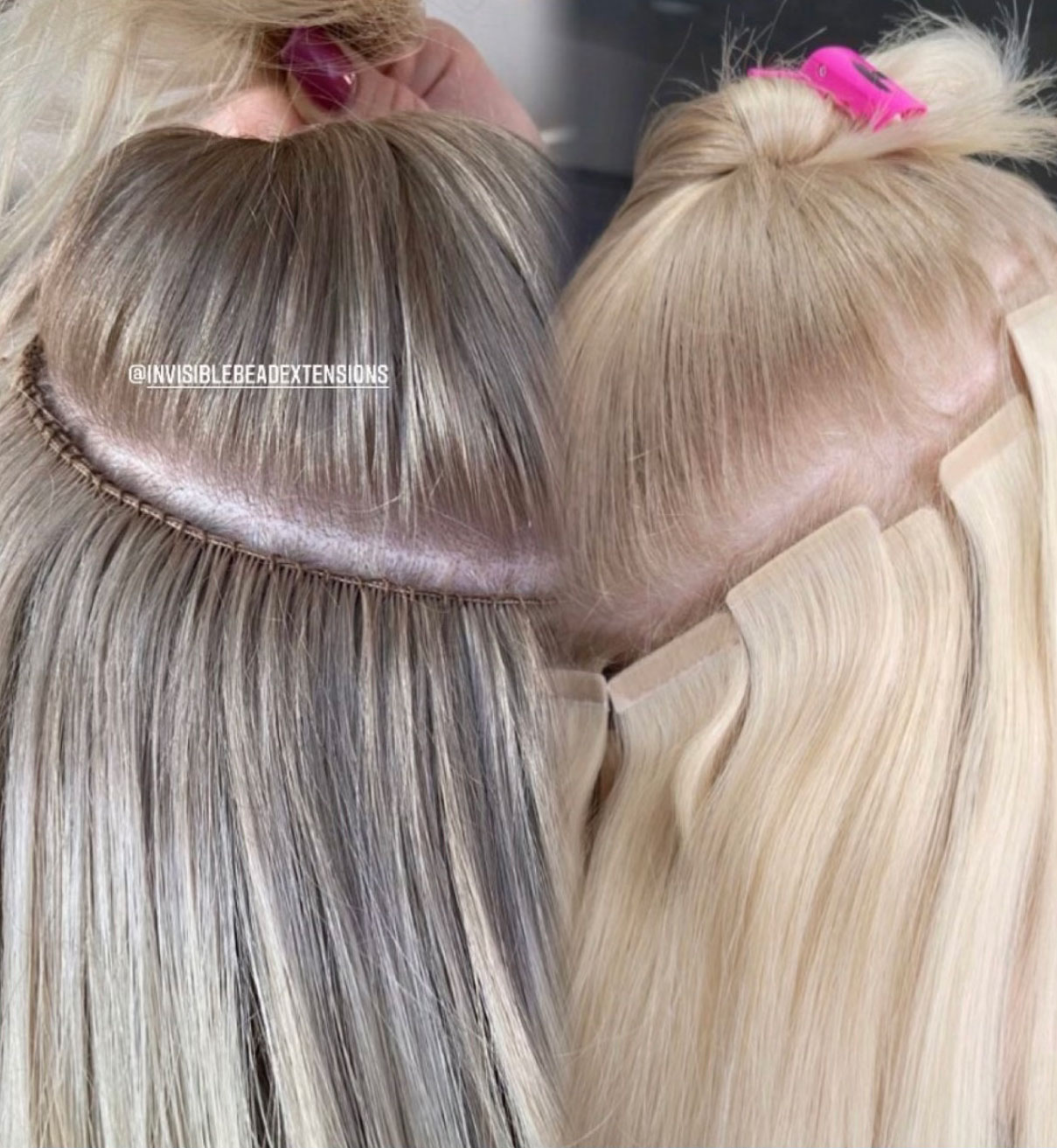 Hand Tied Extensions vs Tape Ins Which should I choose?