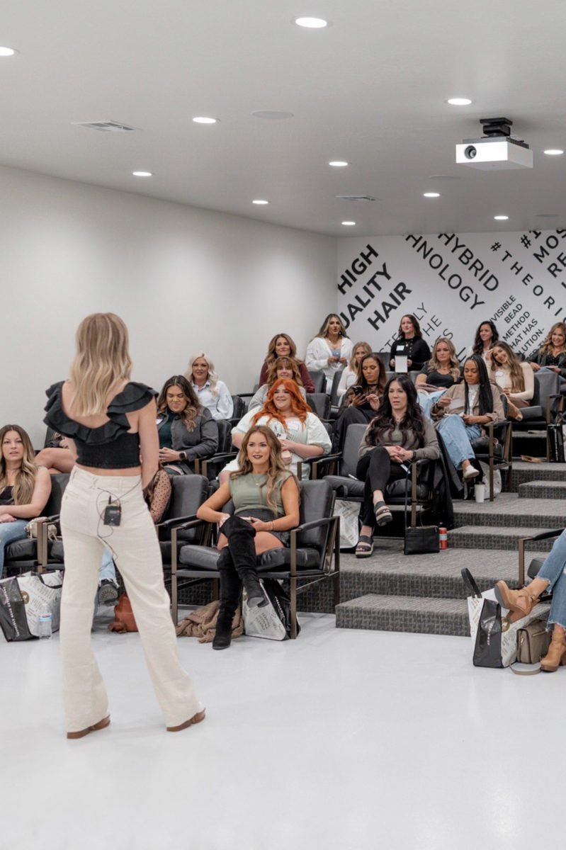 R.I.S.E. Workshop for hand tied extension stylists