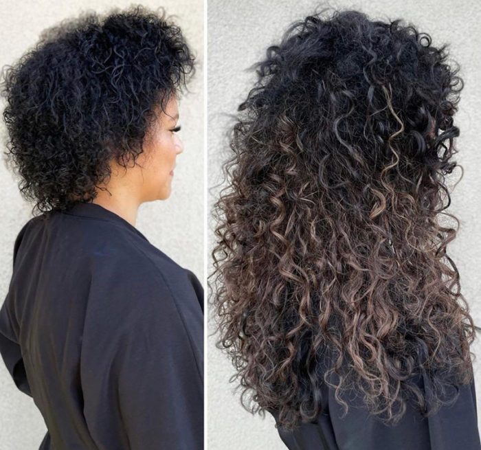 how to style hair with hand tied extensions