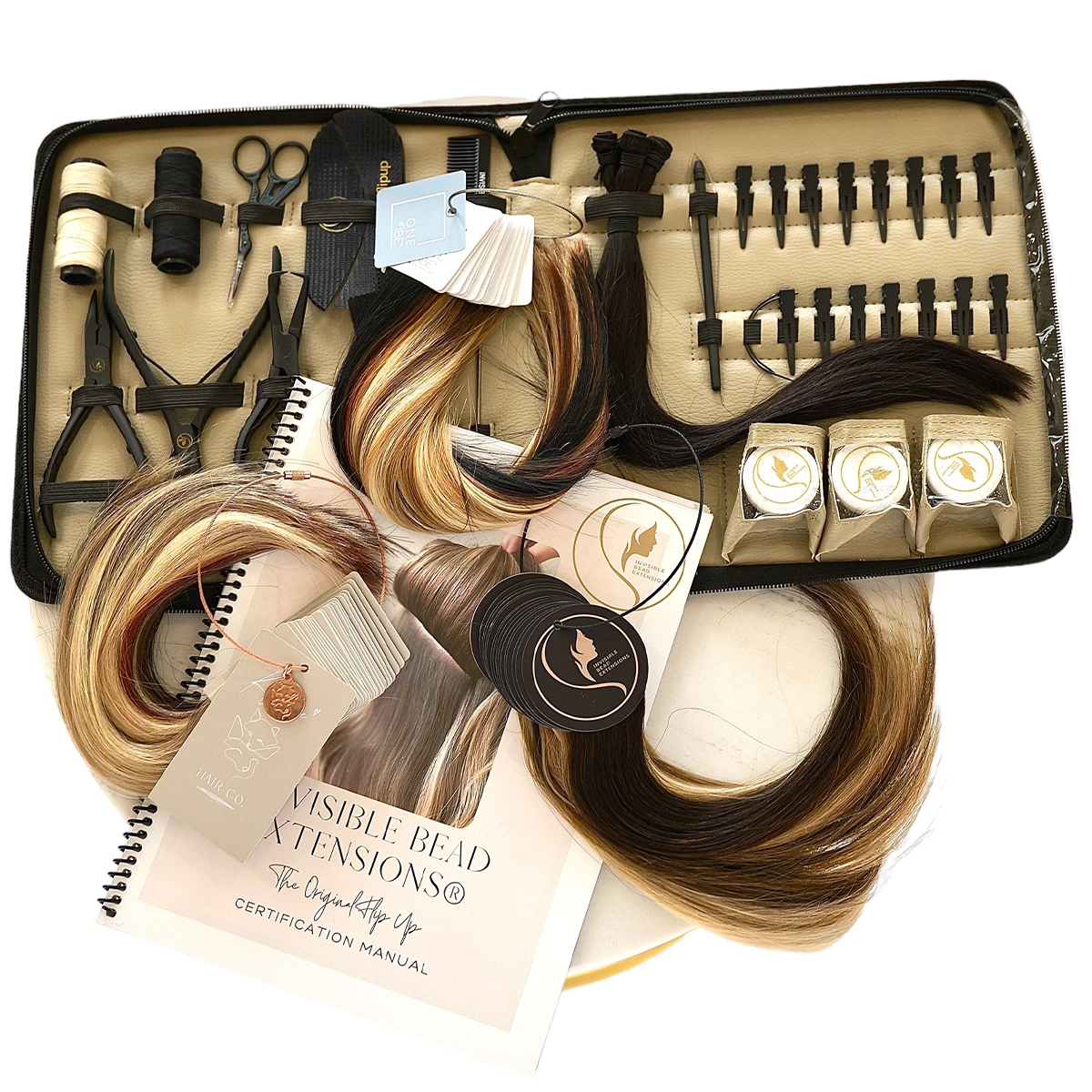 Hair Extensions Tools Kit Tape in Hair Extensions Pliers Sealing